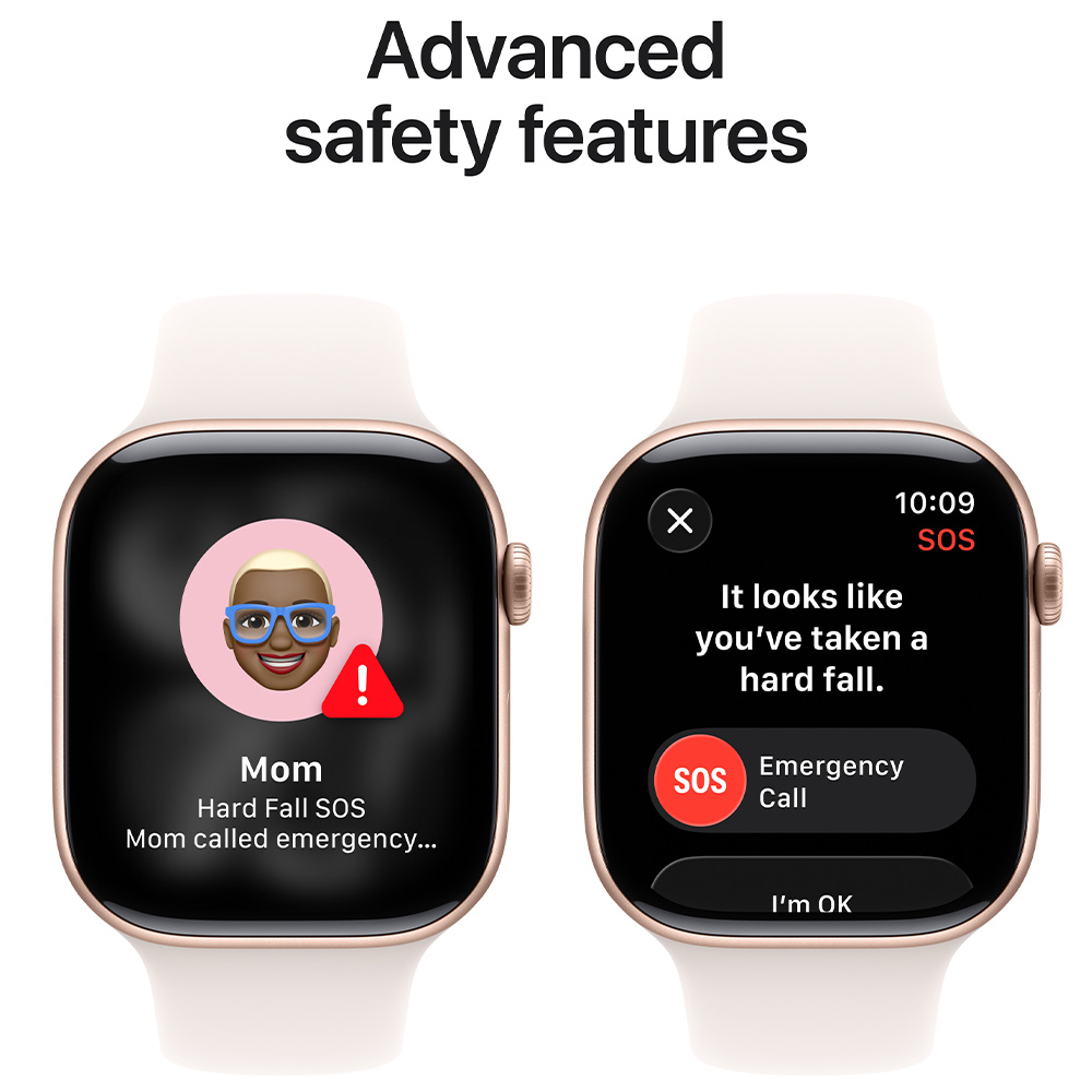 Ceas inteligent Apple Watch Series 11 GPS 42mm Rose Gold Aluminium Case with Light Blush Sport Band - M/L photo 6